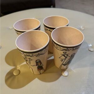 Disney Nightmare Before Christmas Cups
